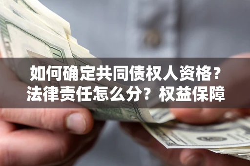 济南如何确定共同债权人资格？法律责任怎么分？权益保障技巧揭秘！