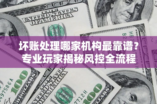 济南坏账处理哪家机构最靠谱？专业玩家揭秘风控全流程