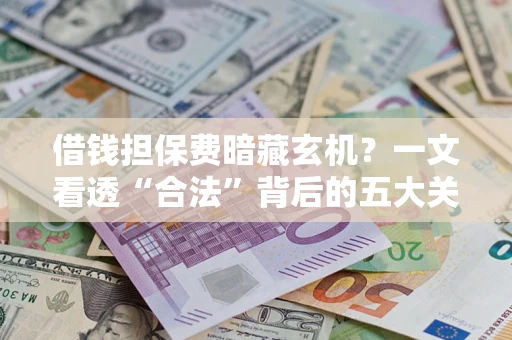 济南借钱担保费暗藏玄机？一文看透“合法”背后的五大关键陷阱