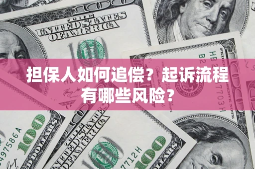 济南担保人如何追偿？起诉流程有哪些风险？