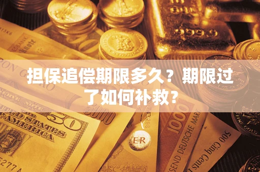 济南担保追偿期限多久？期限过了如何补救？