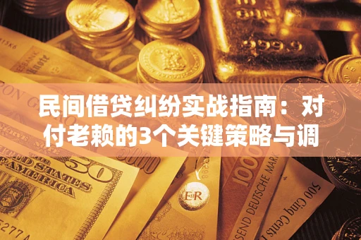 济南民间借贷纠纷实战指南：对付老赖的3个关键策略与调解盲区解析