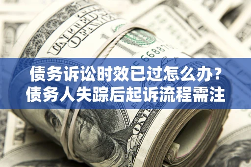 济南债务诉讼时效已过怎么办？债务人失踪后起诉流程需注意什么？