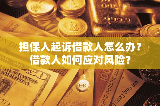济南担保人起诉借款人怎么办？借款人如何应对风险？