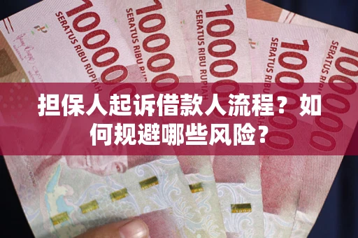 济南担保人起诉借款人流程？如何规避哪些风险？